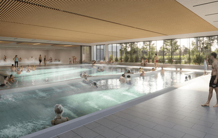 Artist's impression of the Dandenong Wellbeing Centre