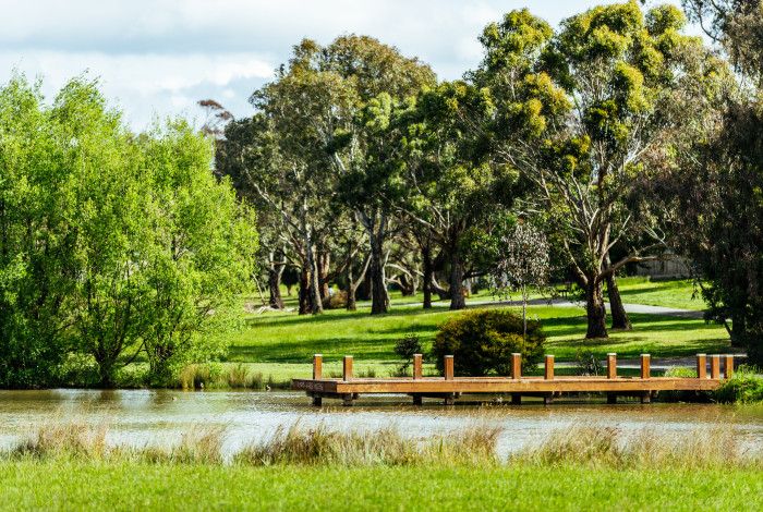 image of park and creek