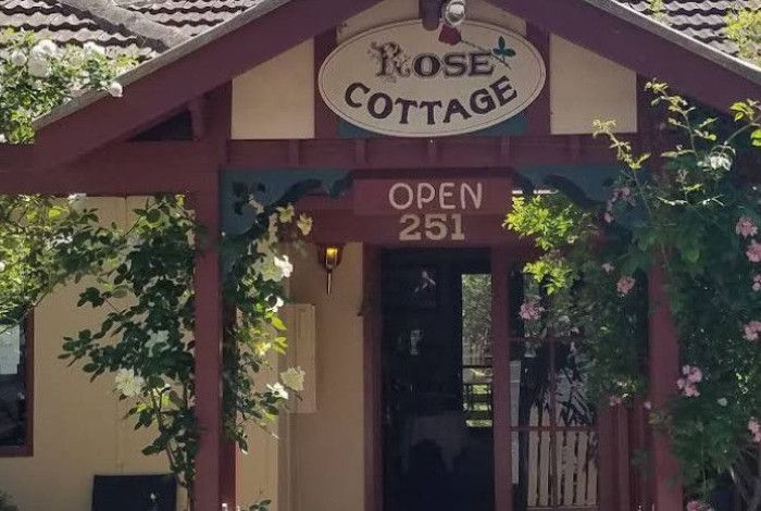 entrance to Rose Cottage 