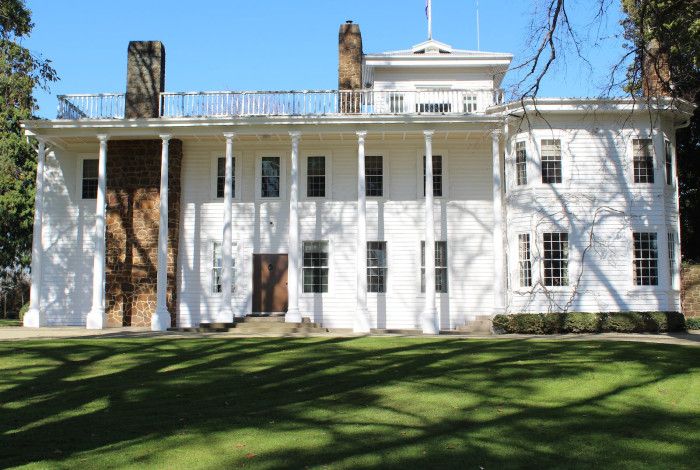 Cruden Farm white building