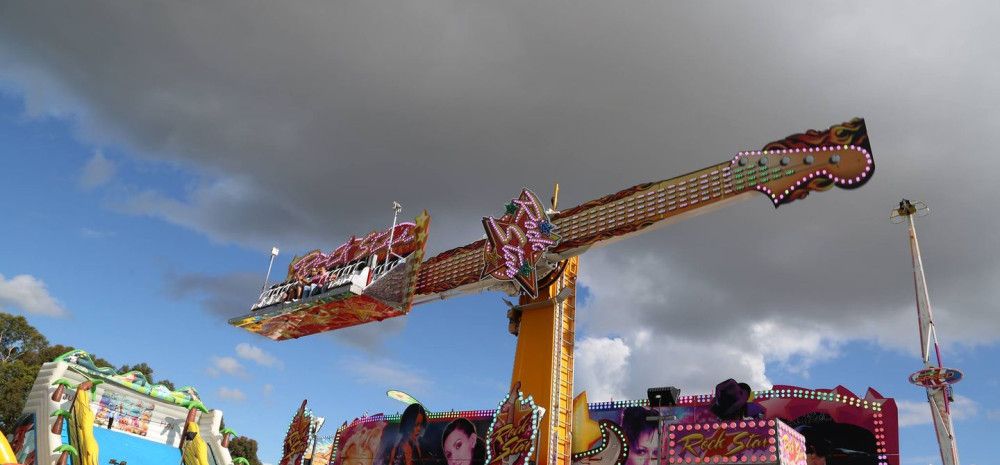 a ride at the dandenong show