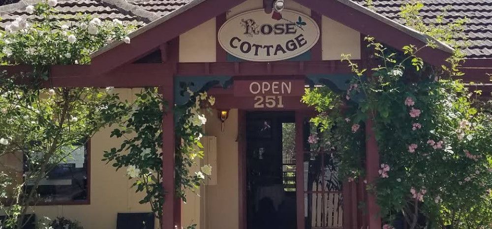 entrance to Rose Cottage 