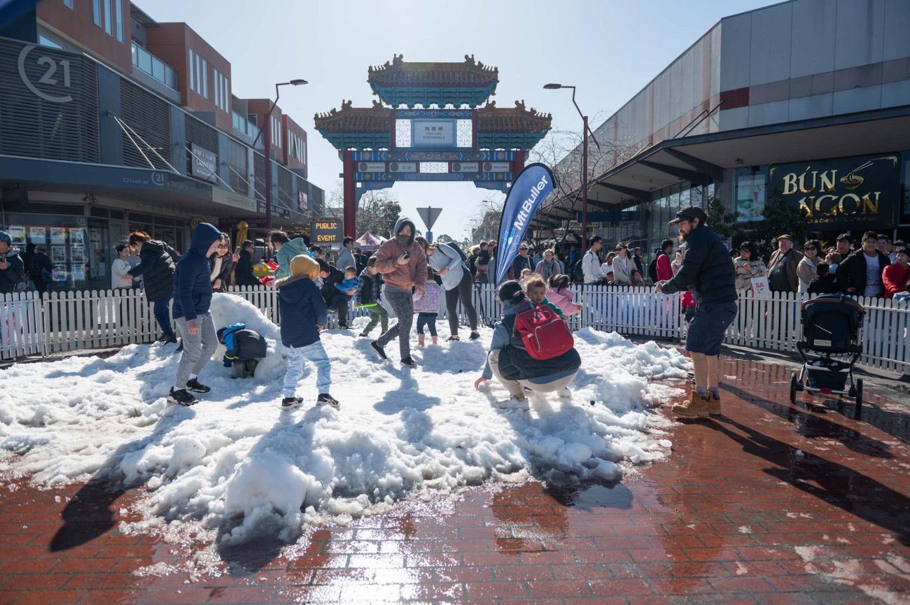 Springvale Snow Fest Greater Dandenong Council