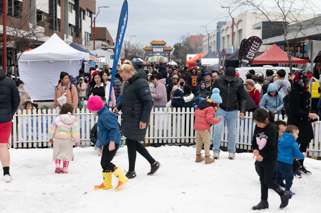 Springvale Snow Fest Greater Dandenong Council