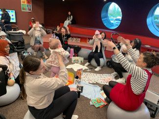 A first time parents group session