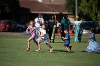 Children playing