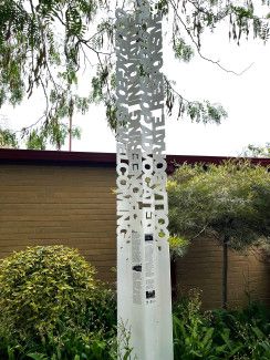 The Enterprise marker at the former Springvale Community Aid and Advice Bureau site 