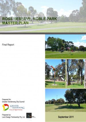 Ross Reserve Master Plan Cover